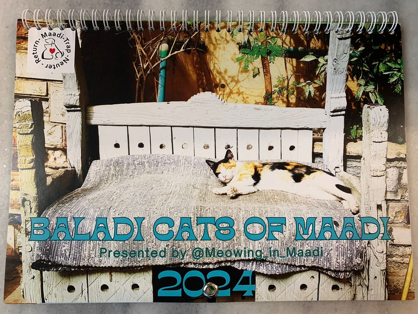 2024 Maadi Cats Calendar