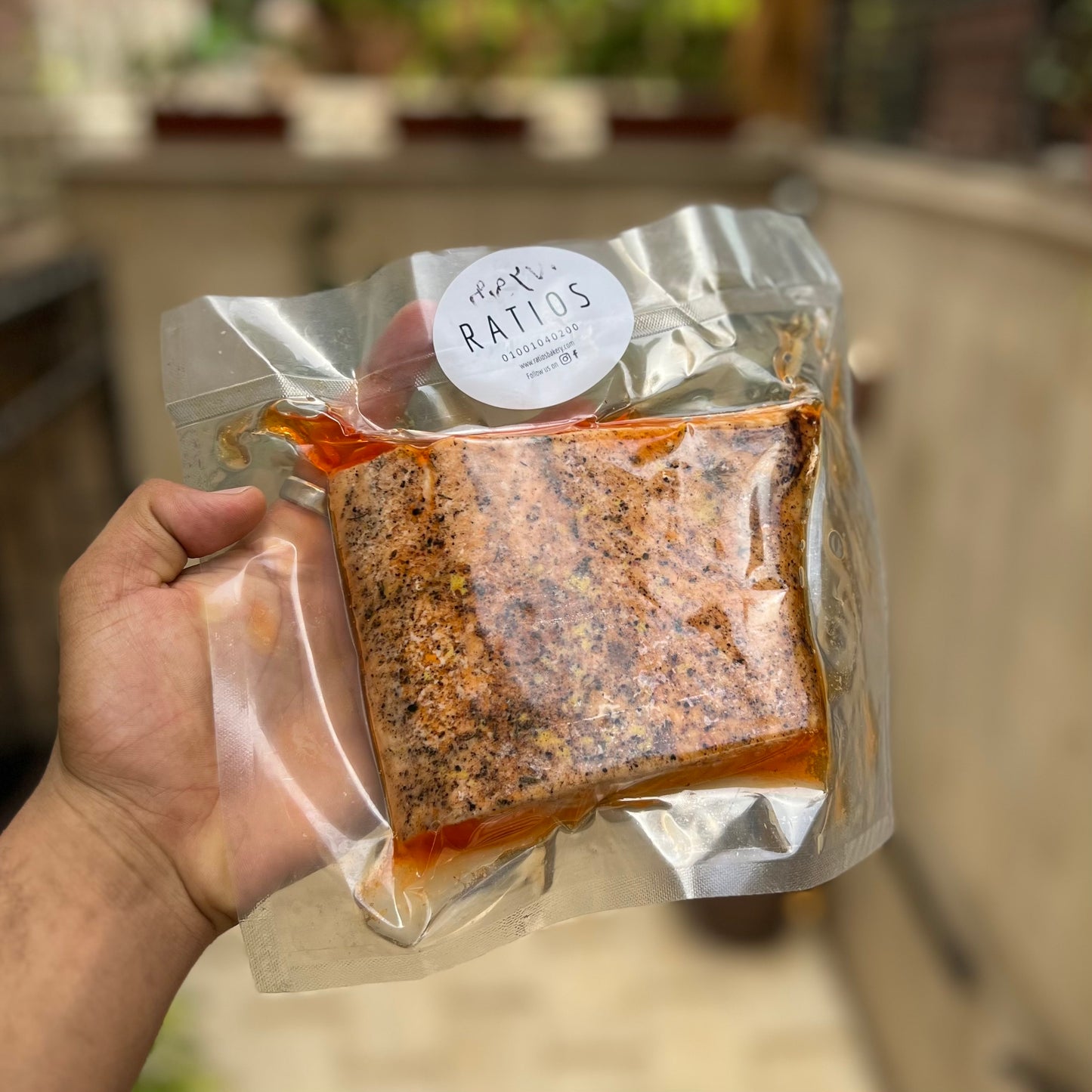 Hot Smoked Salmon Fillet - Maple