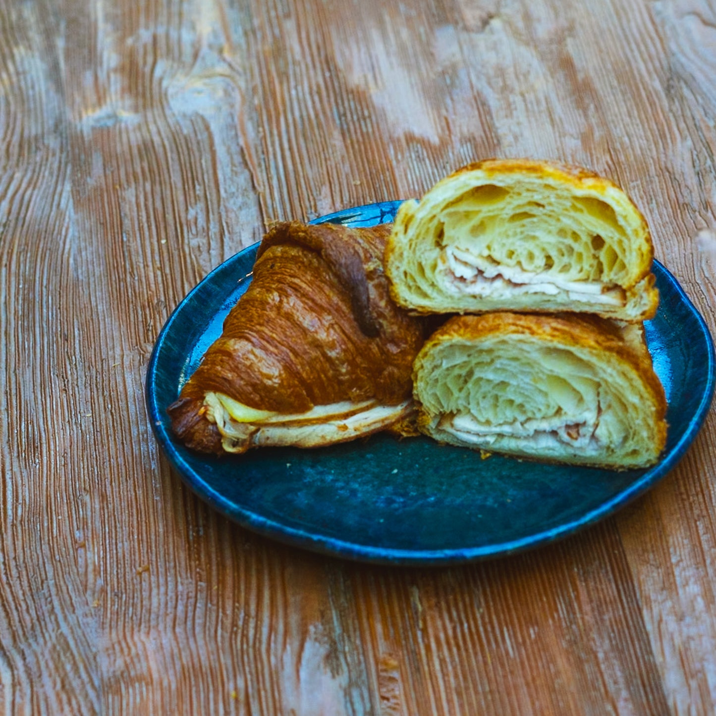 Turkey+Cheese Croissant