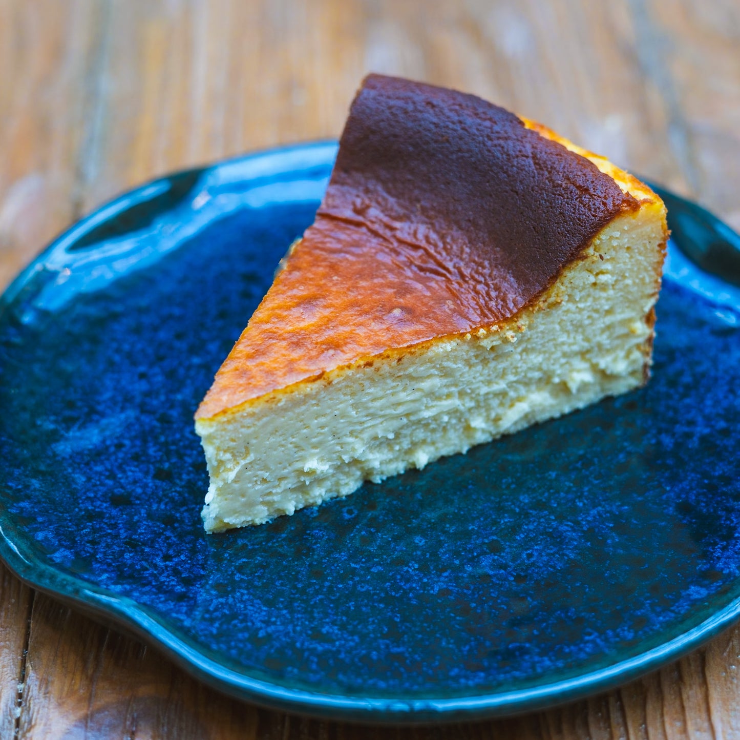 San Sebastián Cheesecake - Slice