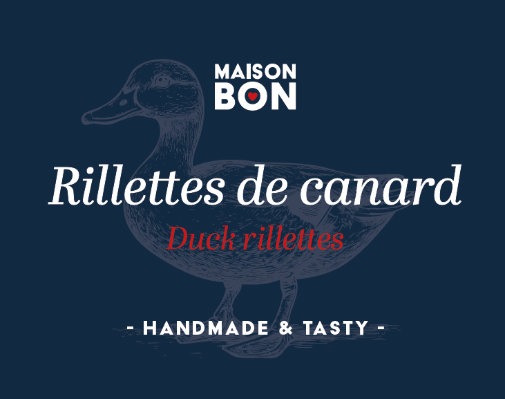Duck rillette - Rillette de canard - Maison Bon