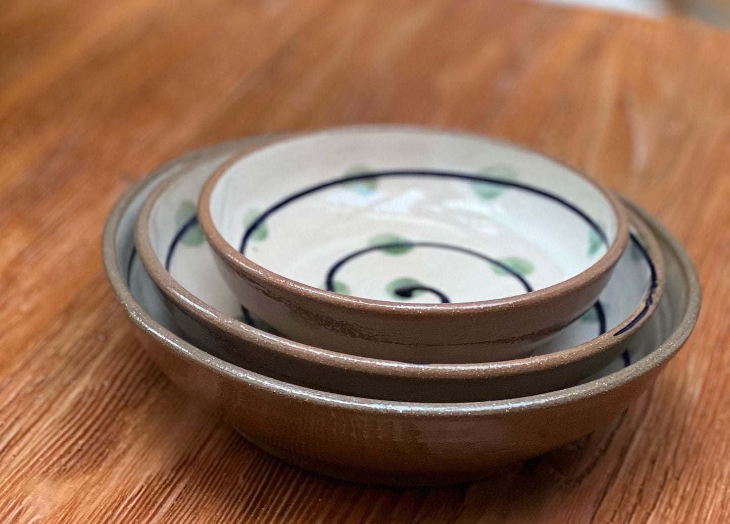 Handmade Spiral Bowls