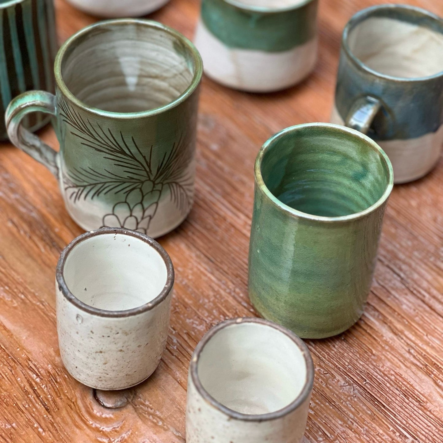 Handmade Palm Mug