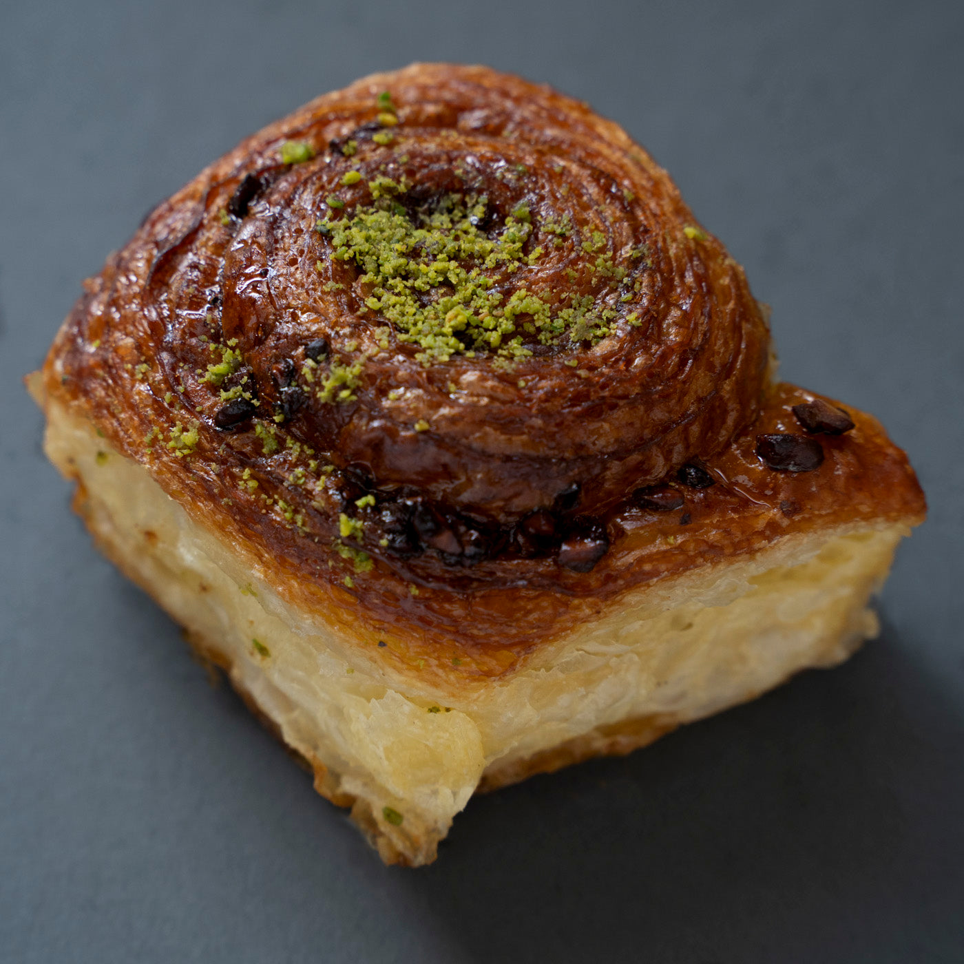 Pistachio Bun
