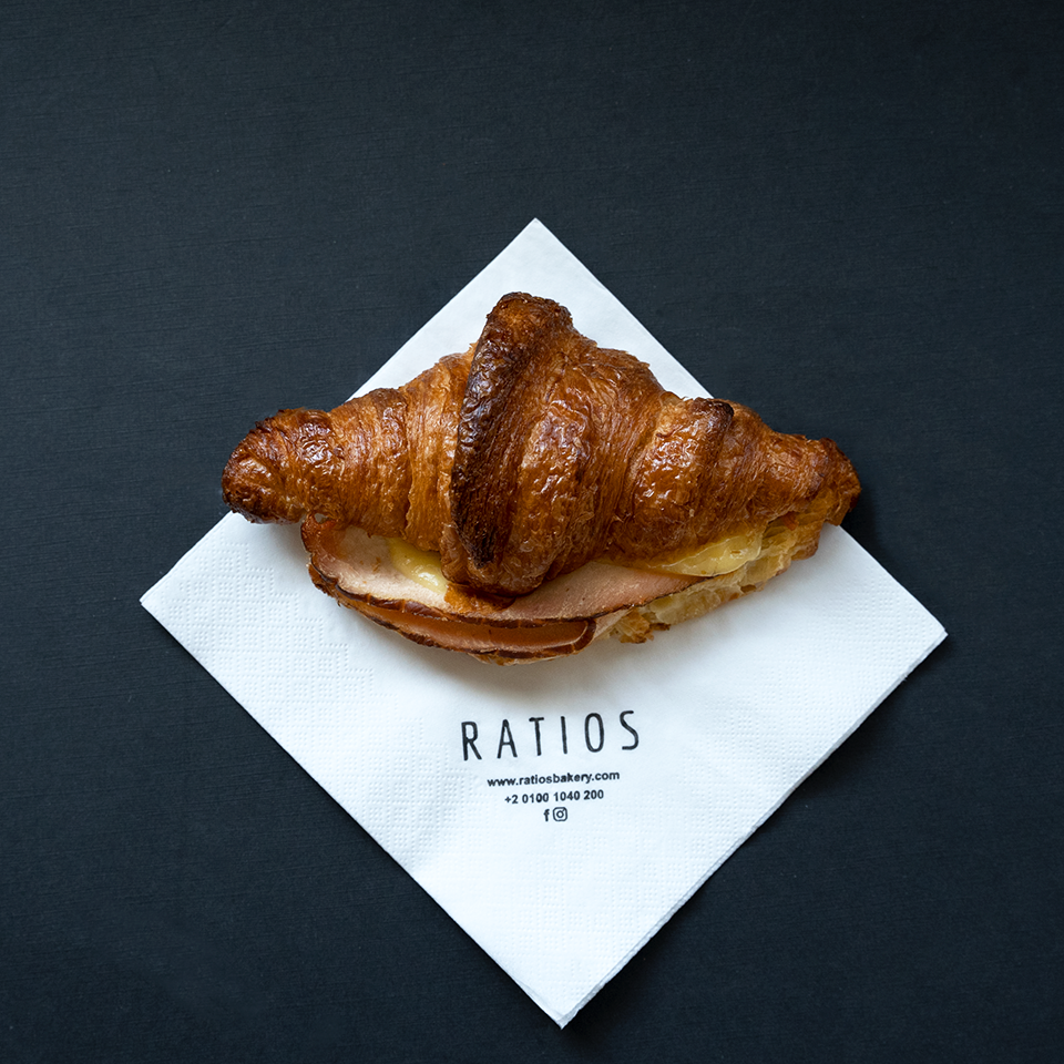 Turkey+Cheese Croissant