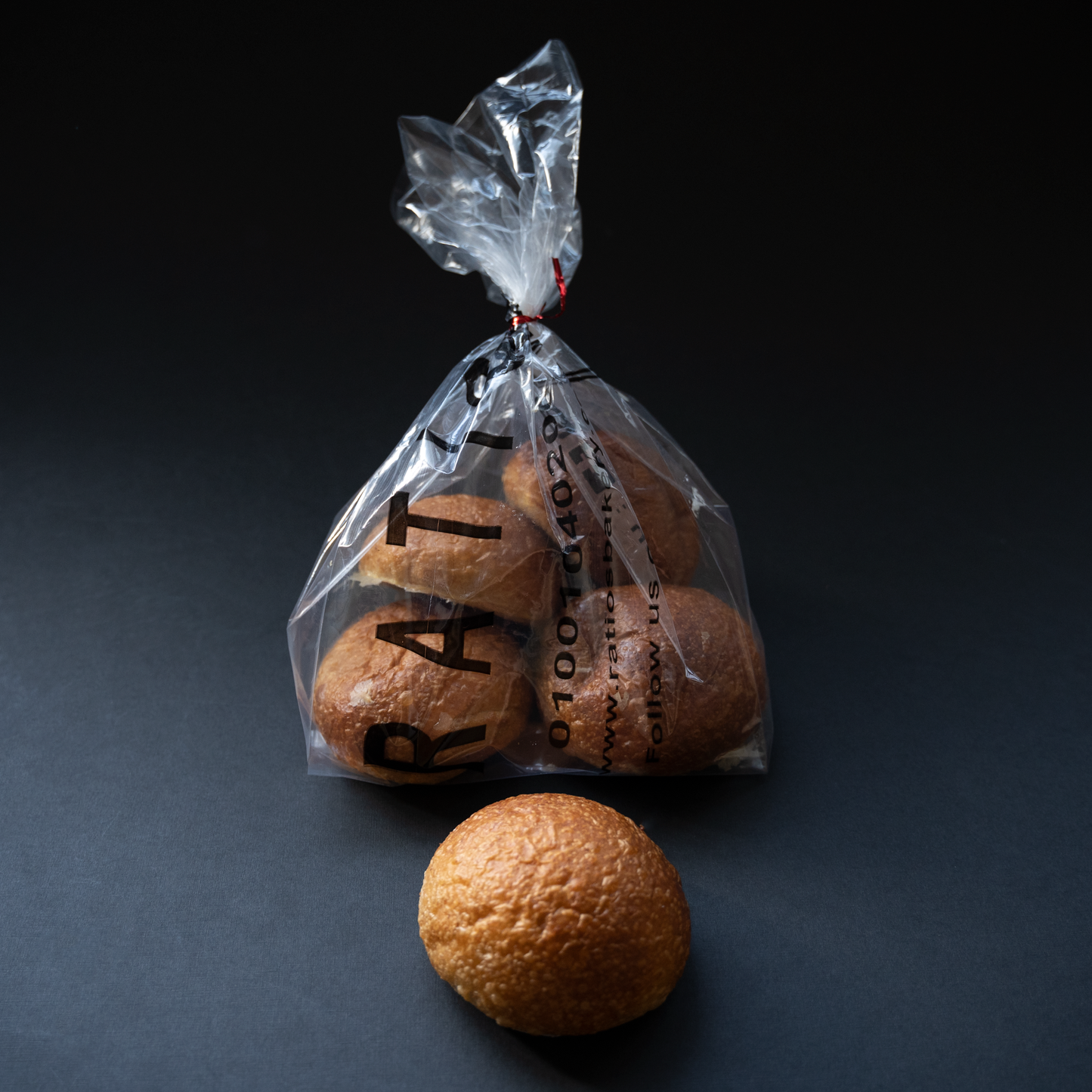 Whole Wheat Honey Buns (bag of 5)