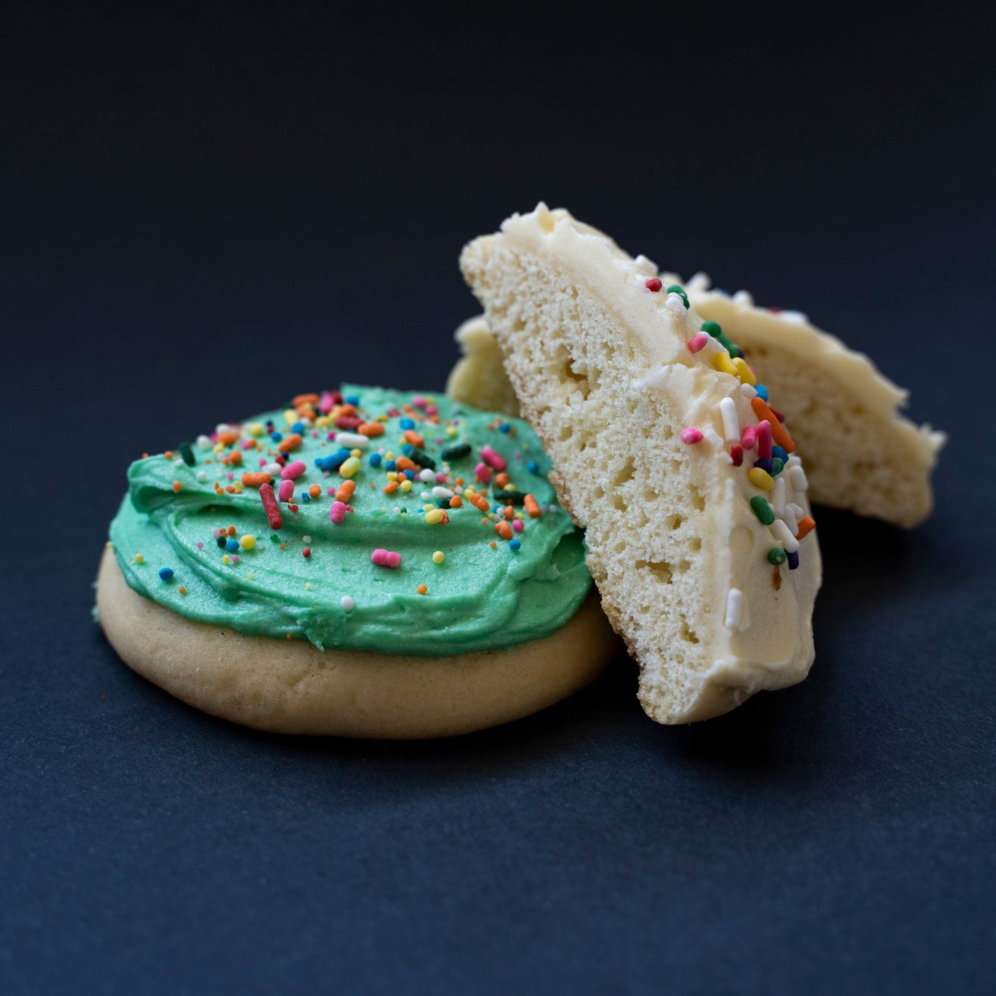 Soft Frosted Sugar Cookies (Box of 4)