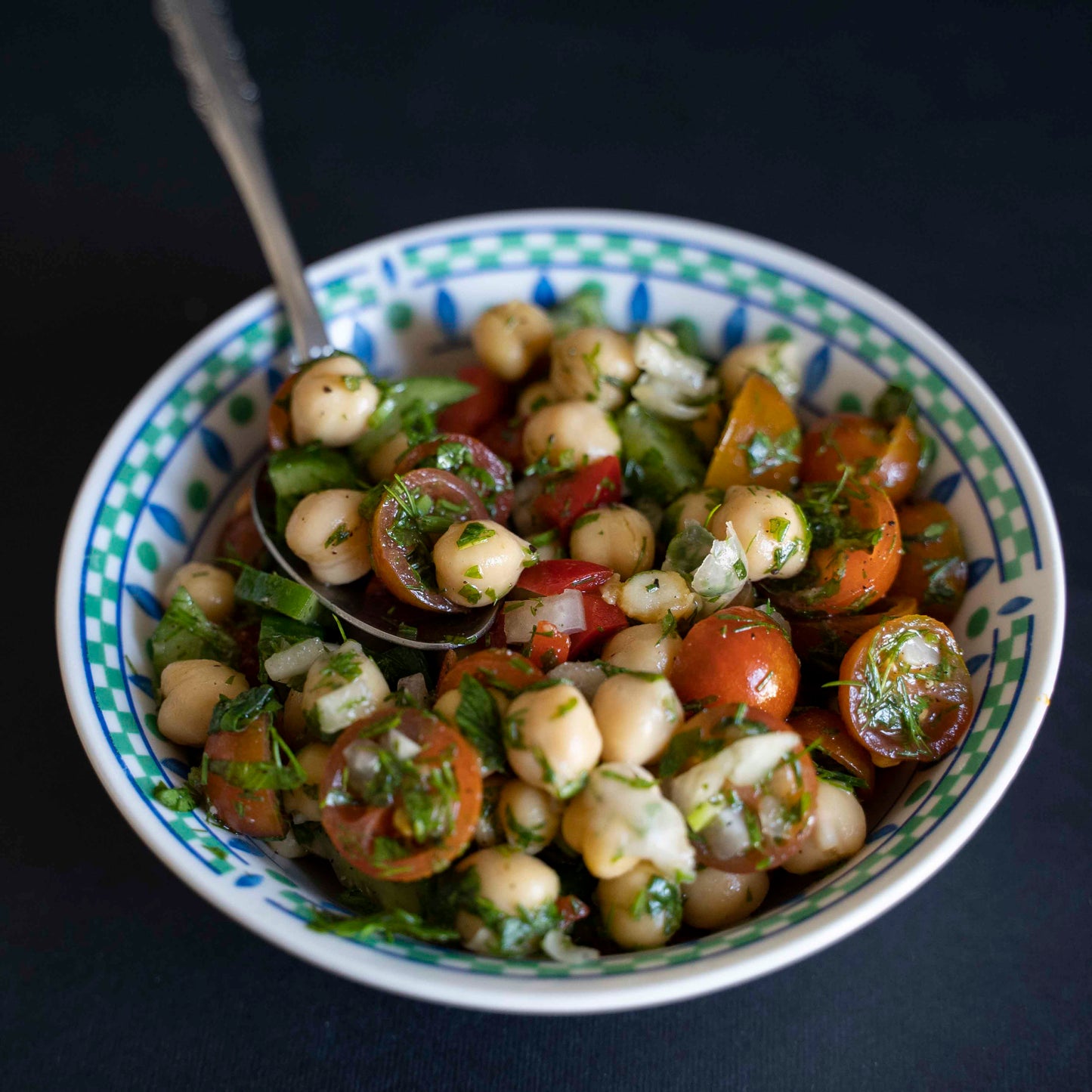 Mediterranean Chickpea Salad