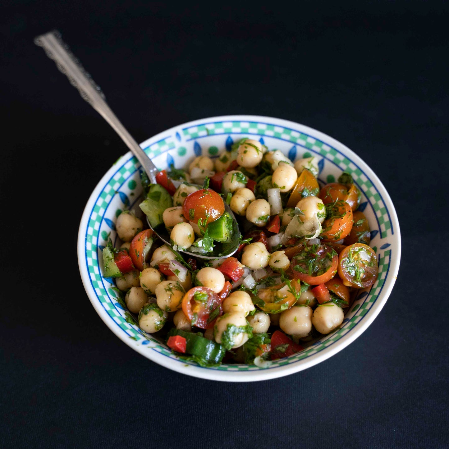 Mediterranean Chickpea Salad