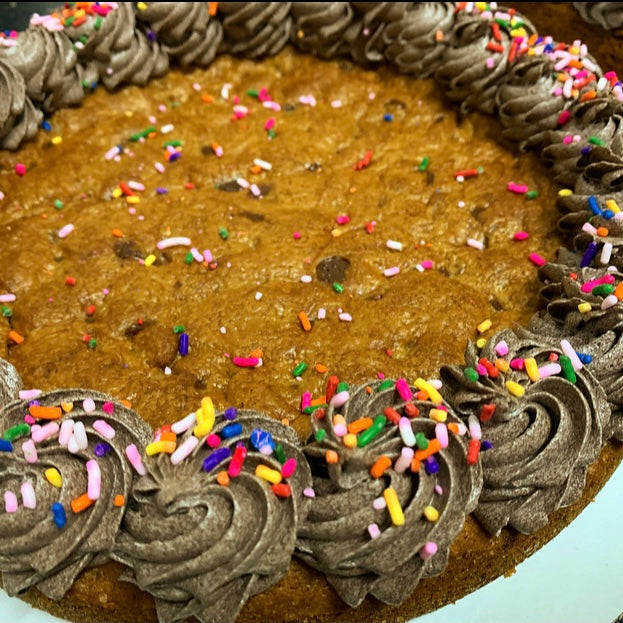 Chocolate Chip Cookie Cake