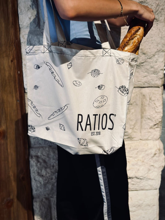 The Ratios Tote Bags