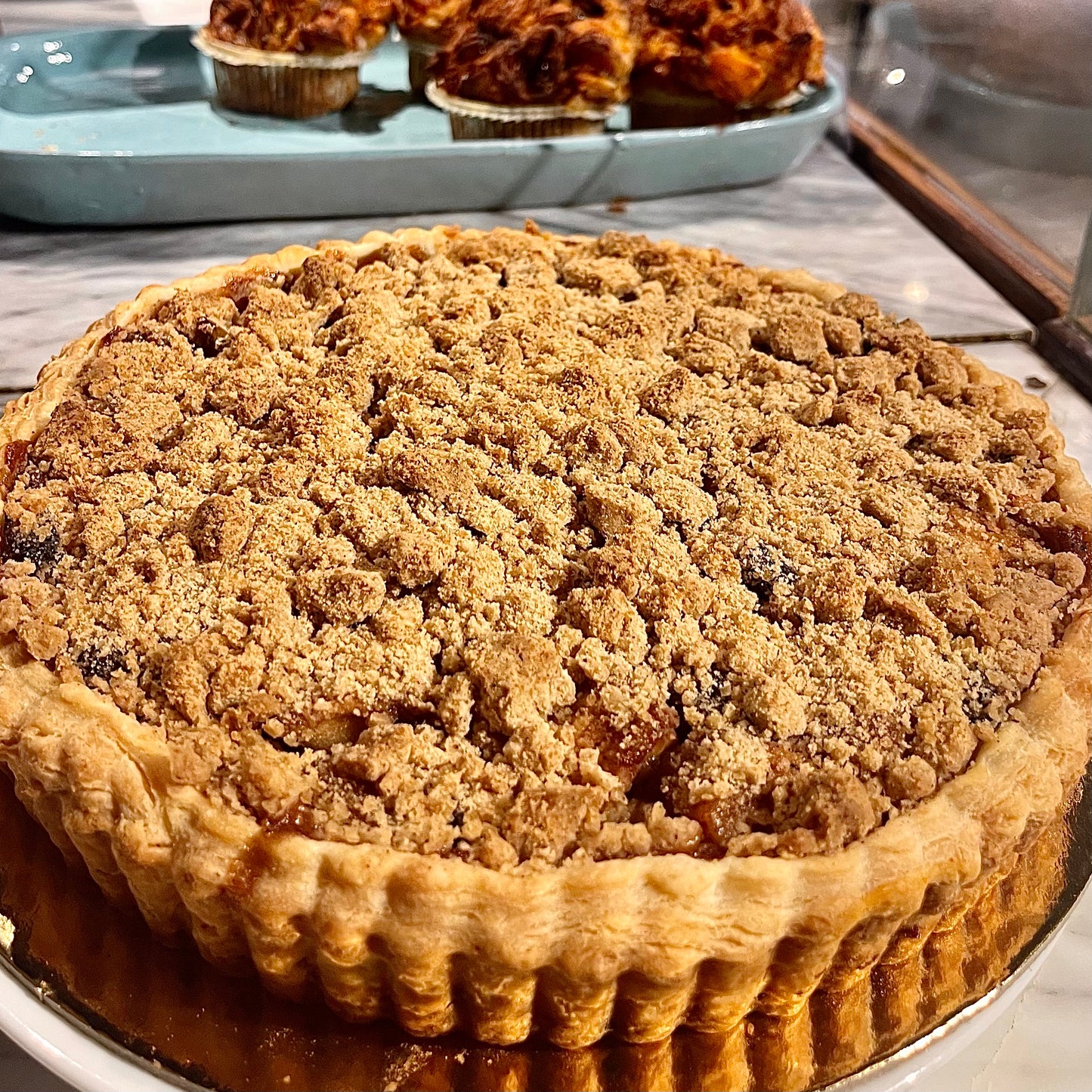 Cranberry-Apple Crumb Pie (24hrs advance order required)