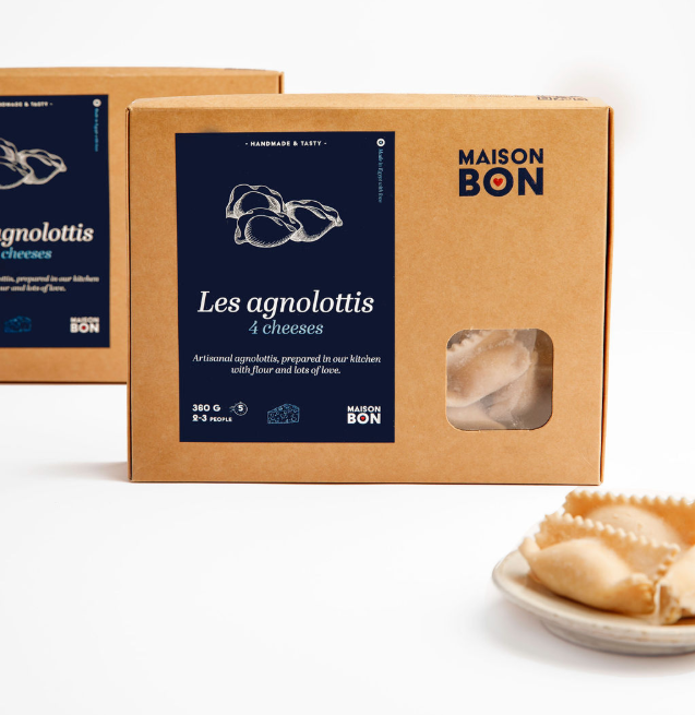 Agnolottis cheese - Les agnolottis fromage - Maison Bon