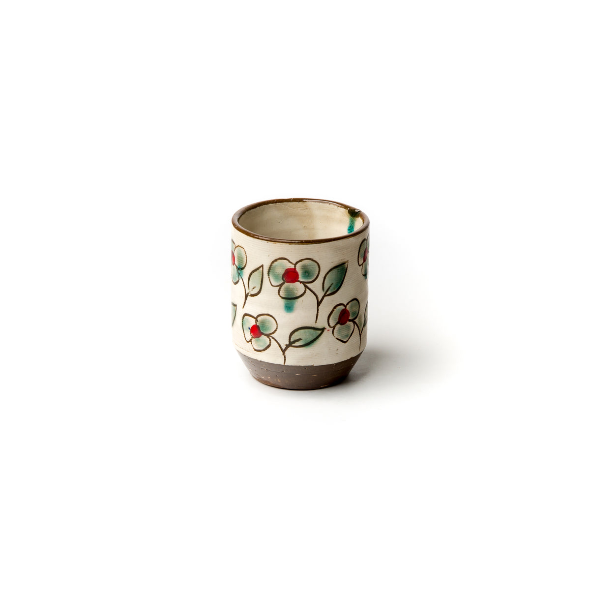 Handmade Floral Espresso Cup