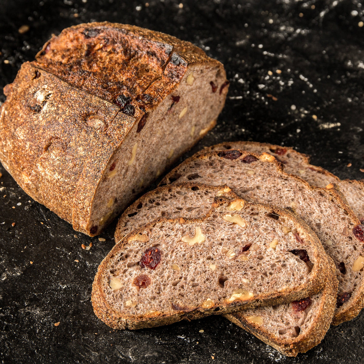 Cranberry+Walnut Whole Wheat