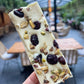 Cranberry+ Pistachio White Chocolate Bark