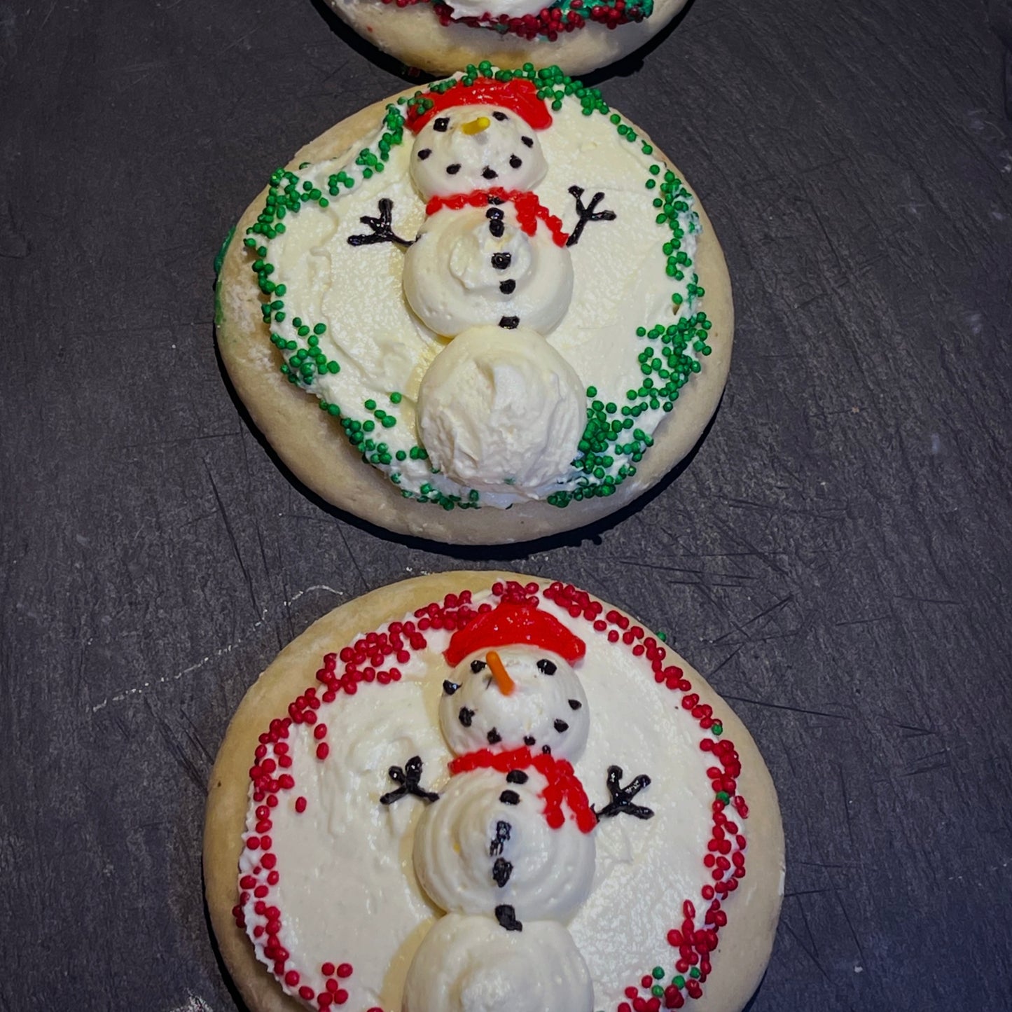 Soft Frosted Sugar Cookies (Box of 4)