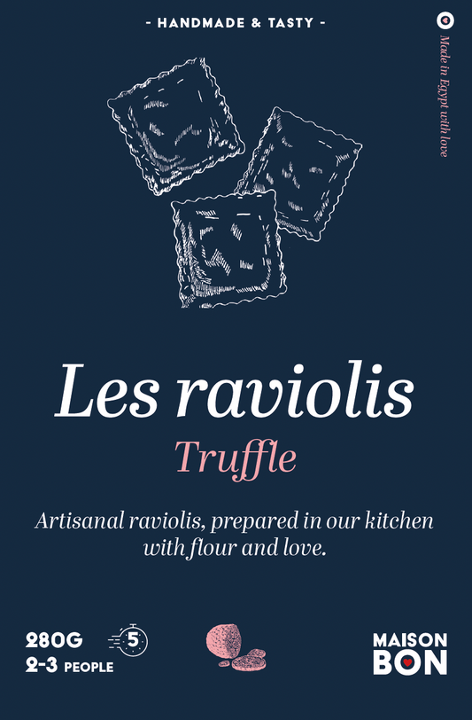 Truffle Raviolis - Raviolis à la truffe - Maison Bon