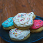 Soft Frosted Sugar Cookies (Box of 4)