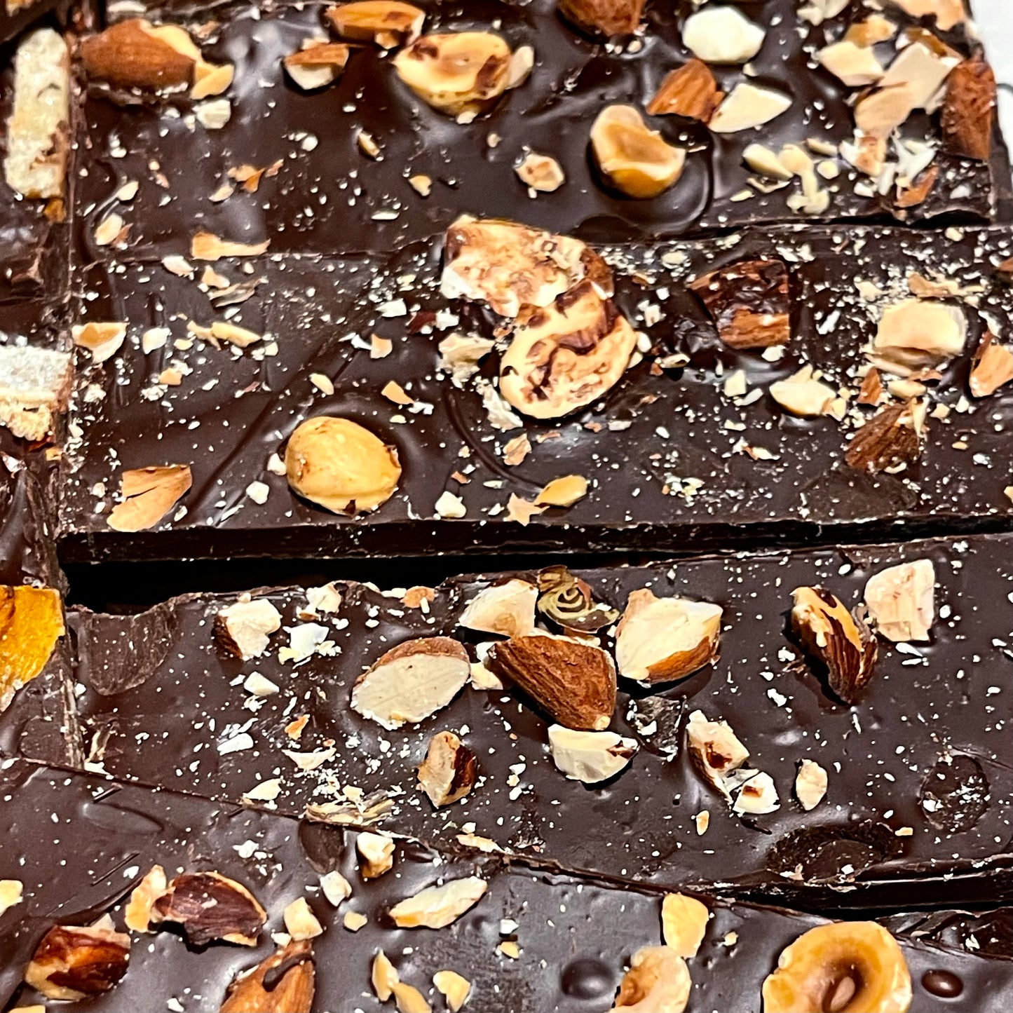 Almond & Hazelnut Dark Chocolate