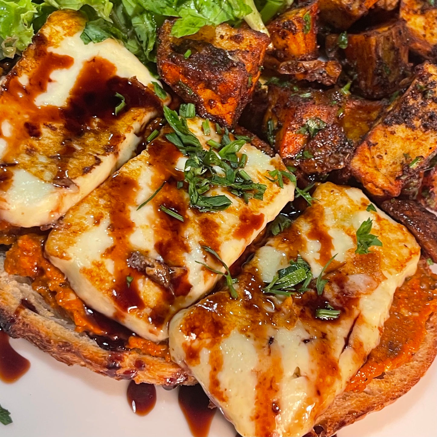 Halloumi Toast