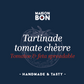 Tomato & Goat cheese spread - Tartinade tomate chèvre - Maison Bon