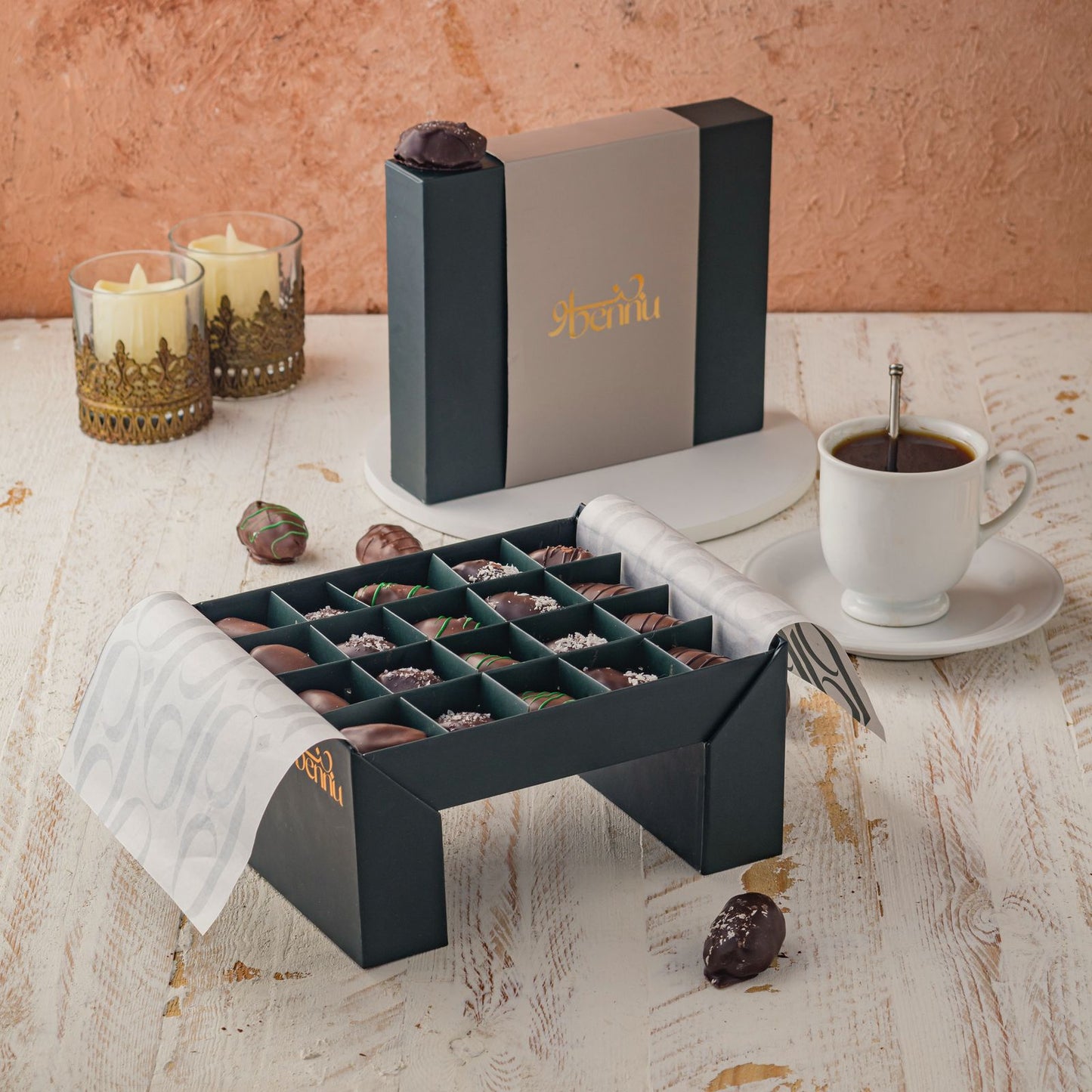 Bennu Belgian Chocolate Medjool Dates