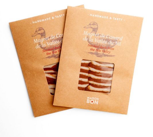 Duck Smoked Magret - Magret de canard fumé - Maison Bon
