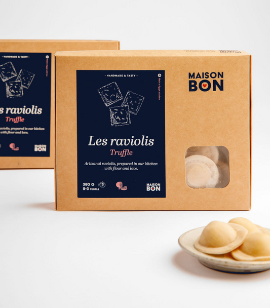 Truffle Raviolis - Raviolis à la truffe - Maison Bon